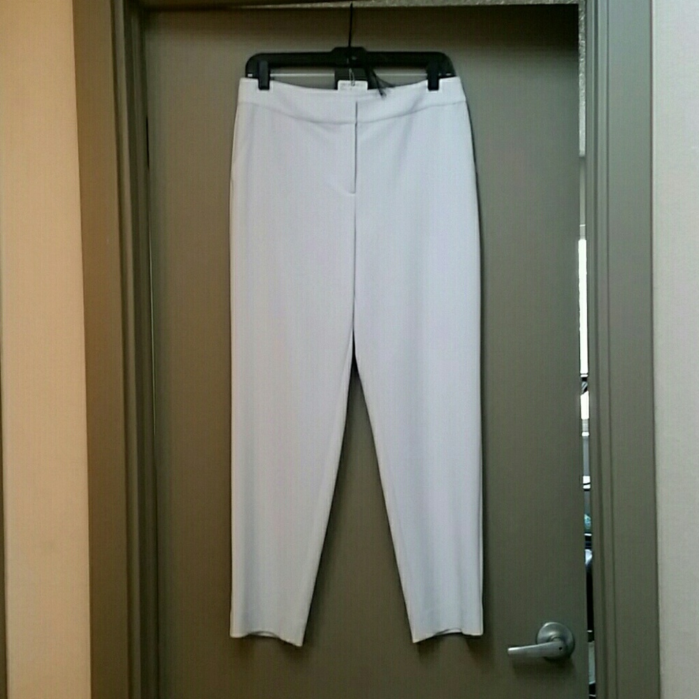 St John women's slacks, light grey